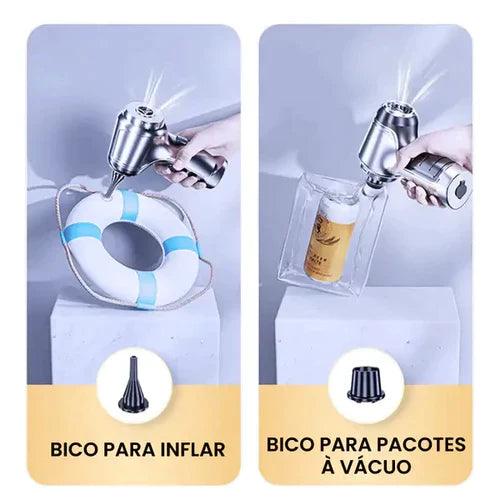 (Compre 1 Leve 2) Aspirador de Pó Portátil 4 em 1 Super Clean® + Brindes Exclusivos - Somente Hoje!