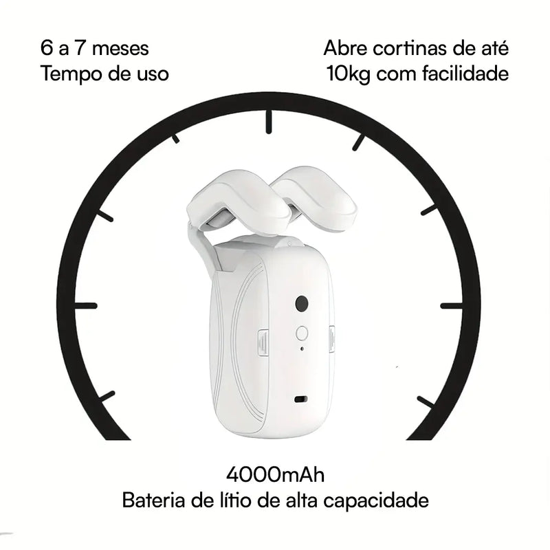 [LEVE 2 PAGUE 1] Robô Inteligente Automático de Cortina | ÚLTIMAS UNIDADES