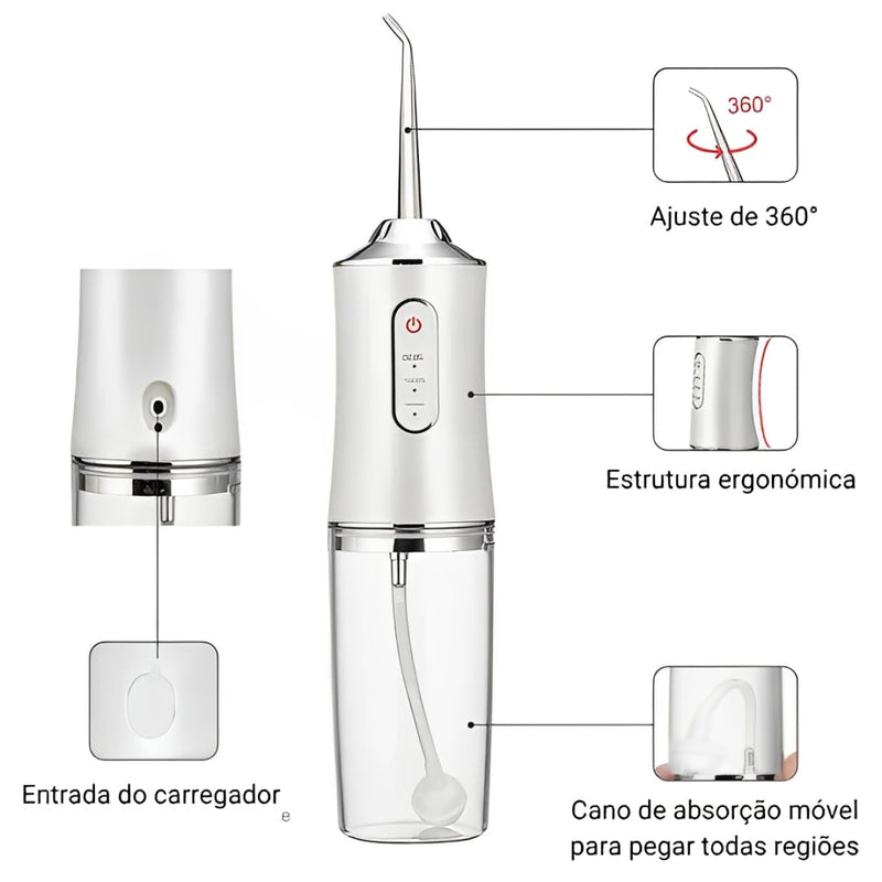 🔥 Novo OralFlow 2.0 + Kit de Acessórios Grátis!
