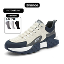 Tênis Ortopédico AirConfort + KIT de 3 Meias de Brinde