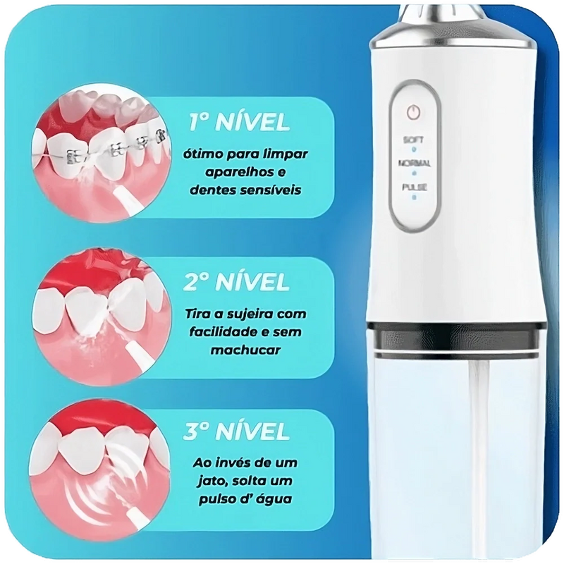 🔥 Novo OralFlow 2.0 + Kit de Acessórios Grátis!